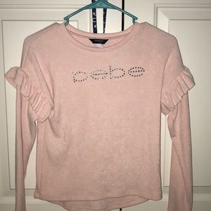 Baby pink BEBE sweater
